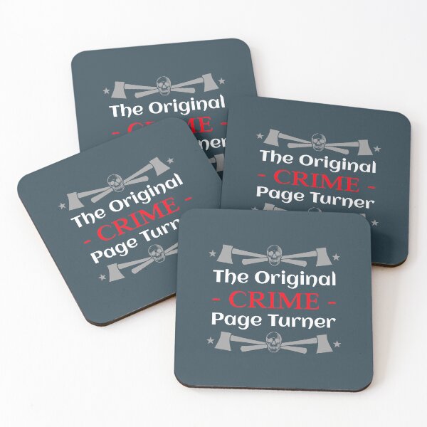 Item preview, Crime: The Original Page Turner - crime writer  designed and sold by TaurusC95.