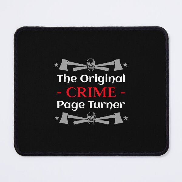 Item preview, Crime: The Original Page Turner - crime writer  designed and sold by TaurusC95.