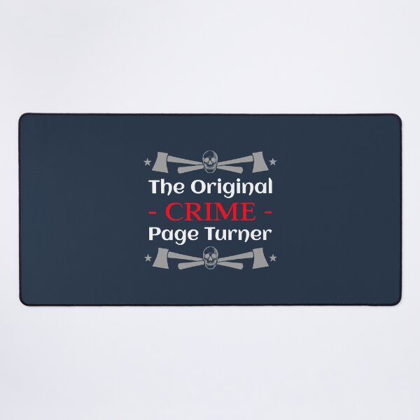 Item preview, Crime: The Original Page Turner - crime writer designed and sold by TaurusC95.