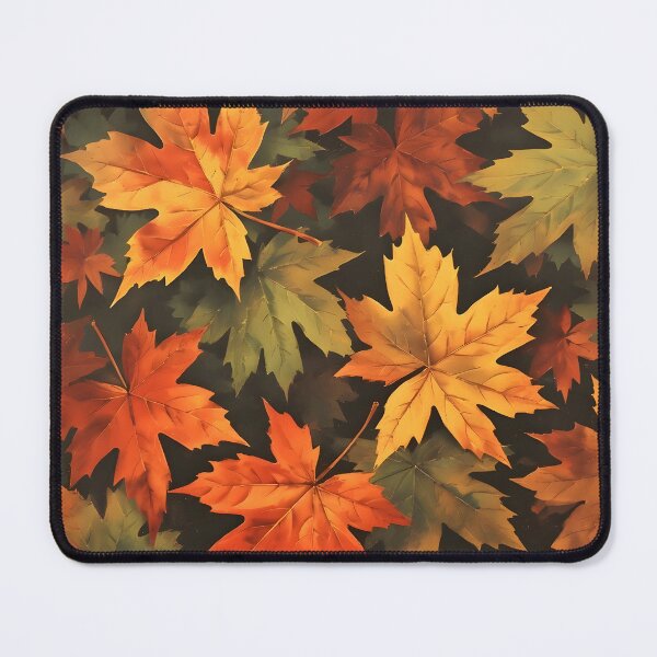 Item preview, Vermont Maple Leaves Warm Autumn Colors Fall Foliage Leaf Print designed and sold by LeafPrints.