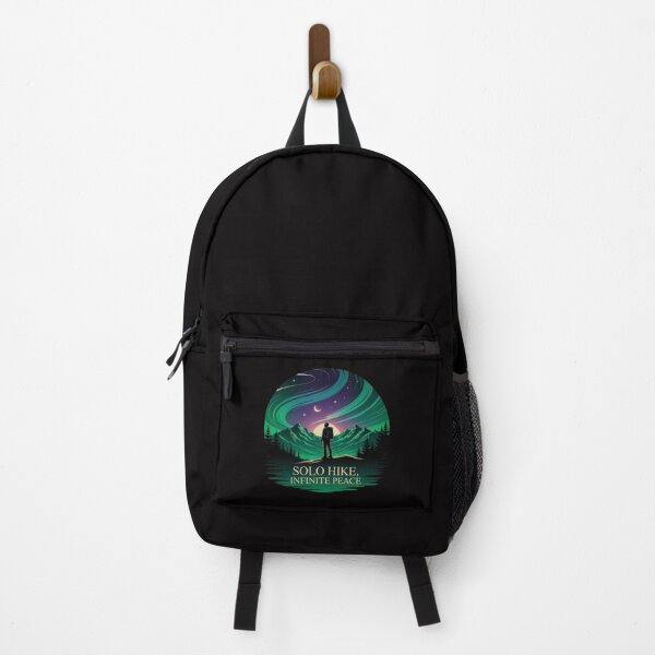 Item preview, Solo Hike, Infinite Peace – Dreamy Night Hiking Design designed and sold by CrunchyGoats.