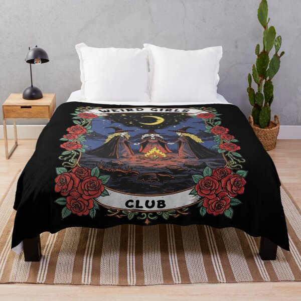 Item preview, Weird Girls Club Goth Witches Occult Spooky designed and sold by TeeARTHY.