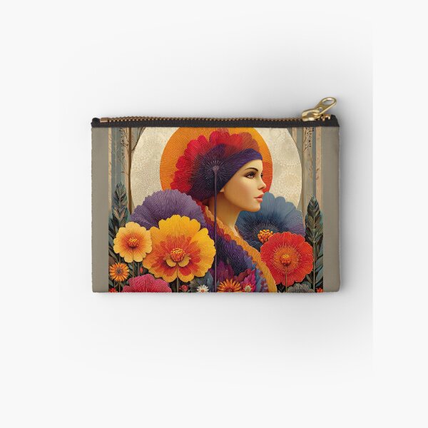 Item preview, Sanctum of Bloom: The Haloed Muse in Floral Reverie designed and sold by bloorose.