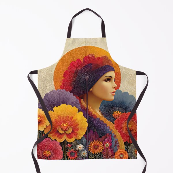 Item preview, Sanctum of Bloom: The Haloed Muse in Floral Reverie designed and sold by bloorose.