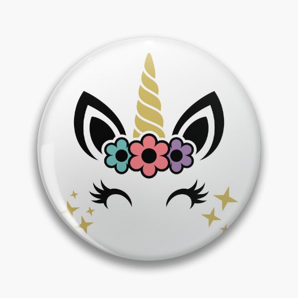 Item preview, Unicorn Face designed and sold by theartfulaspie.