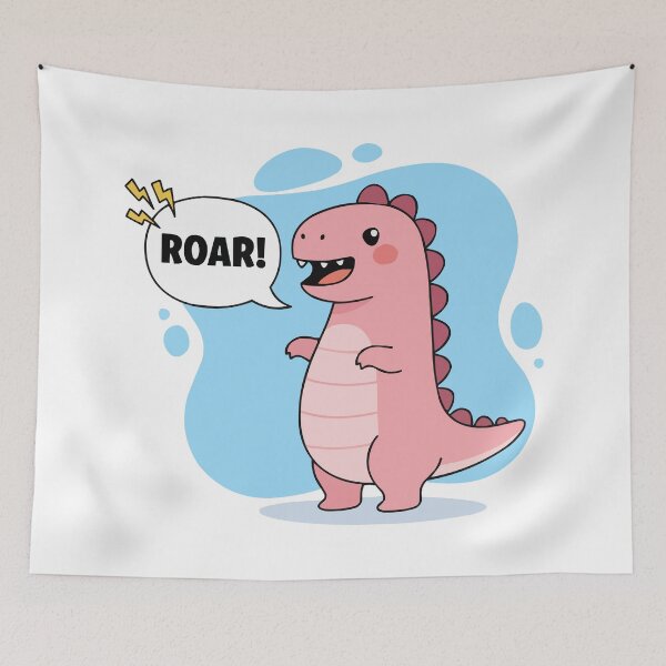 Item preview, Pink Dinosaur Cute designed and sold by Jack Peplinski.