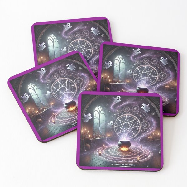 Item preview, Phantom Whispers - Mystical Cauldron of Spirits designed and sold by WheelieGdArt.