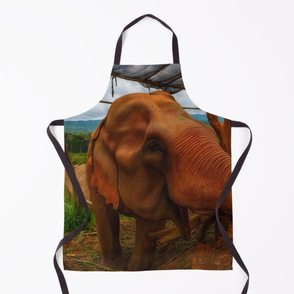 Item preview, Gentle Giant — South Asian Elephant at a Thailand Homestay designed and sold by Fourpointstudio.