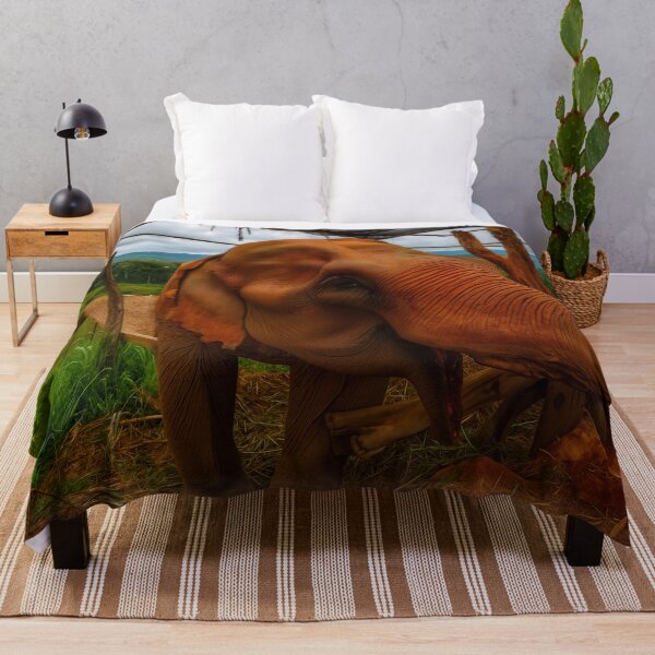 Item preview, Gentle Giant — South Asian Elephant at a Thailand Homestay designed and sold by Fourpointstudio.
