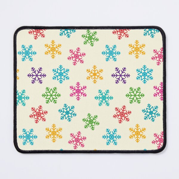 Item preview, Colourful snowflakes seamless pattern designed and sold by NadiiArt.