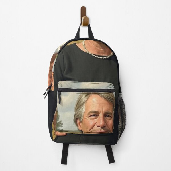 Item preview, Trump & Epstein American Gothic Parody – Anti-MAGA Protest Design designed and sold by ORANGEDOOSH.