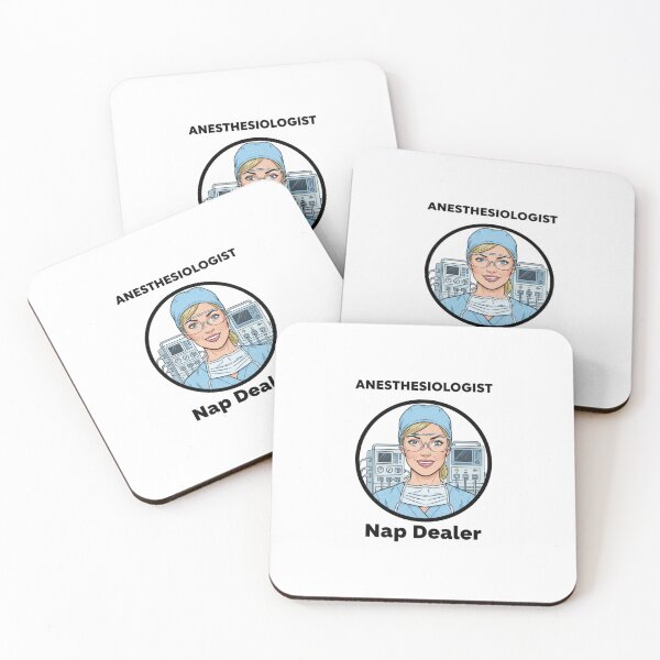 Item preview, Anesthesiologist job occupation thank you appreciation birthday funny meme designed and sold by CheeseBlueprint.