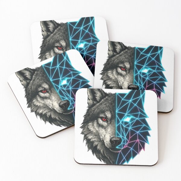 Item preview, The Dual Wolf — Geometric and Realistic Fusion designed and sold by Kony83.