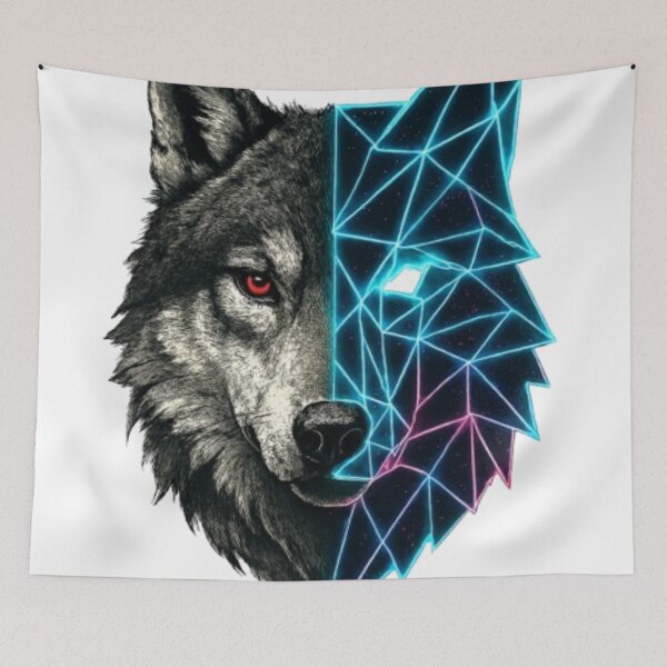 Item preview, The Dual Wolf — Geometric and Realistic Fusion designed and sold by Kony83.