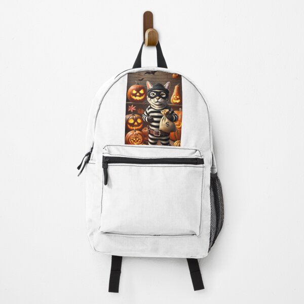 Item preview, Halloween Cat - The Purrfect Cat Burglar designed and sold by WheelieGdArt.