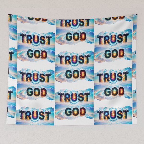 Item preview, TRUST GOD 1 designed and sold by maveluzone.