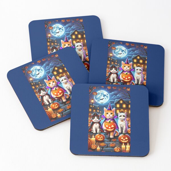 Item preview, Halloween Cat - Midnight Mummy and Magical Cats designed and sold by WheelieGdArt.