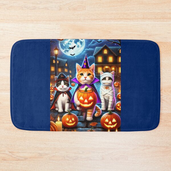 Item preview, Halloween Cat - Midnight Mummy and Magical Cats designed and sold by WheelieGdArt.