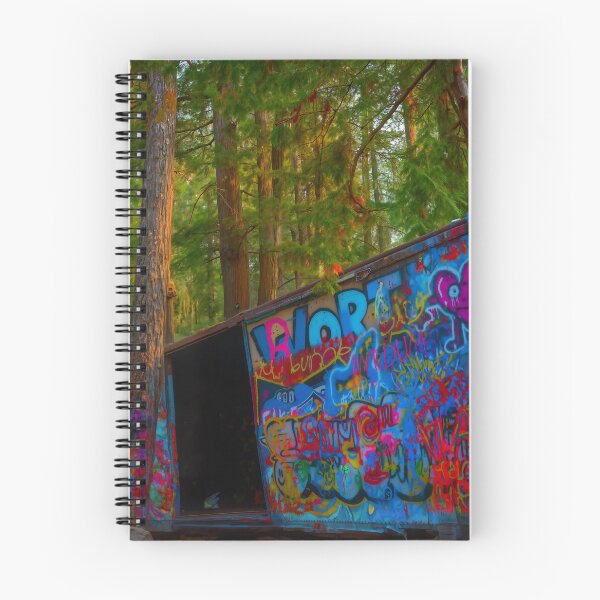 Item preview, Artistic Derailment — Whistler Forest Train Car, BC designed and sold by Fourpointstudio.