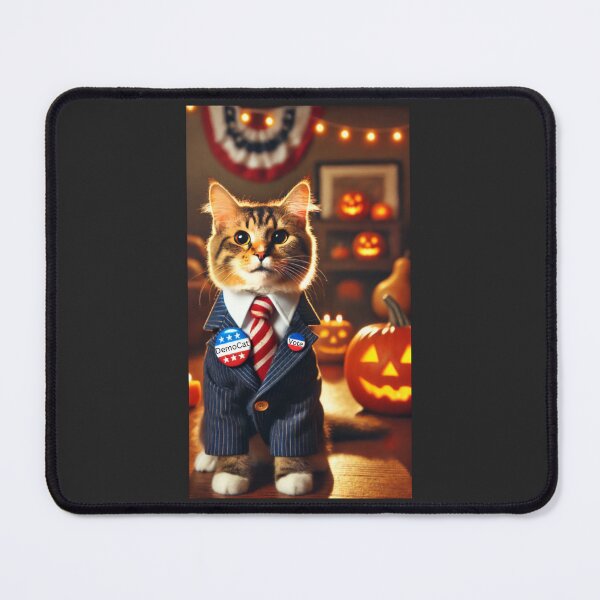 Item preview, Halloween Cat - Political Paws - DemoCat’s Halloween Run designed and sold by WheelieGdArt.