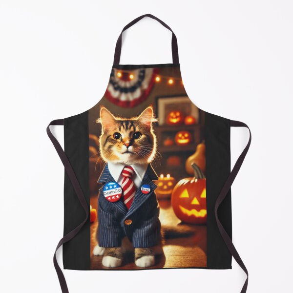 Item preview, Halloween Cat - Political Paws - DemoCat’s Halloween Run designed and sold by WheelieGdArt.