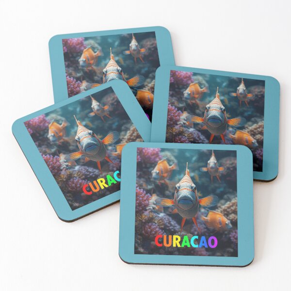 Item preview, Parrotfish in curacao designed and sold by seahorse crossing.