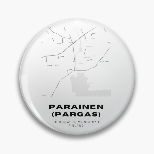 Item preview, Parainen / Pargas Archipelago Map | Coastal Finland Poster designed and sold by RM-Journey.