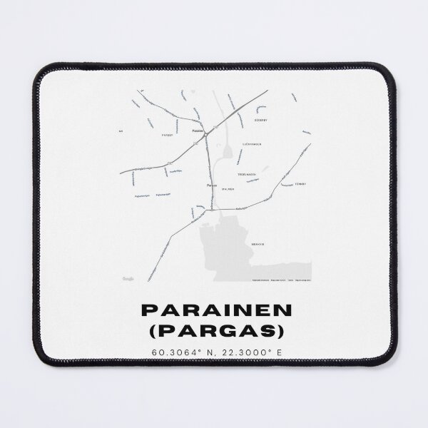 Item preview, Parainen / Pargas Archipelago Map | Coastal Finland Poster designed and sold by RM-Journey.