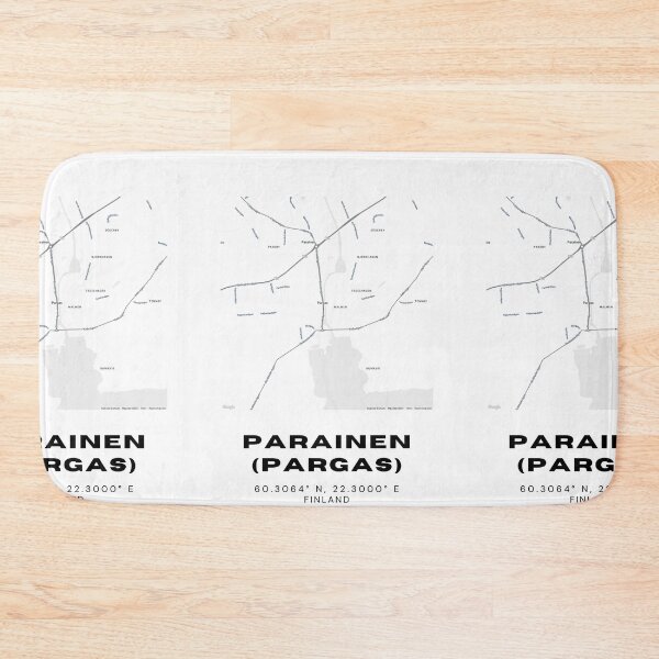 Item preview, Parainen / Pargas Archipelago Map | Coastal Finland Poster designed and sold by RM-Journey.