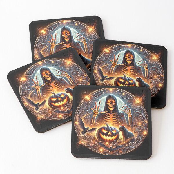 Item preview, Infernal Glow - The Reaper's Call designed and sold by WheelieGdArt.