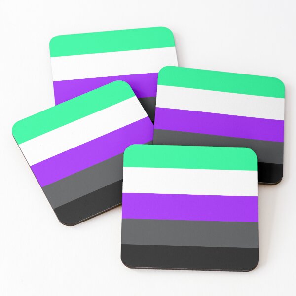 Item preview, Grey-Aegosexual Pride designed and sold by BeccaPaintmore.