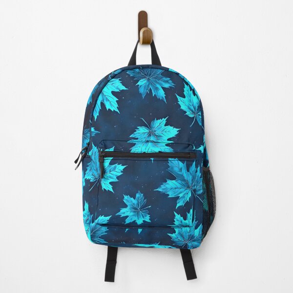 Item preview, Blue Maple Leaf Fall Foliage New England Falling Leaves designed and sold by LeafPrints.