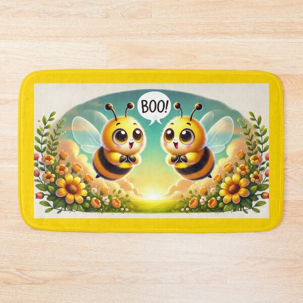 Item preview, Buzzing with Joy - Boo-tiful Boo Bees designed and sold by WheelieGdArt.