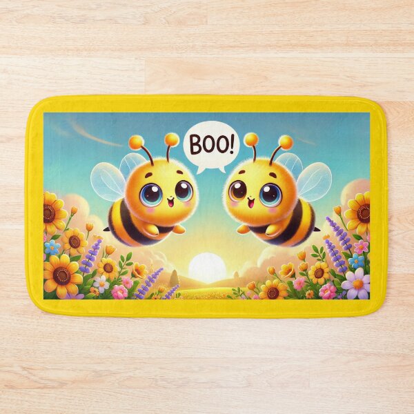 Item preview, Happy Buzz - Boo-tiful Pair of Boo Bees designed and sold by WheelieGdArt.