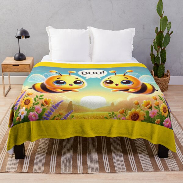 Item preview, Happy Buzz - Boo-tiful Pair of Boo Bees designed and sold by WheelieGdArt.