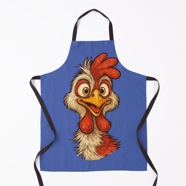 Item preview, Vibrant Cartoon Chicken Illustration - Funny Rooster Art, Whimsical Kawaii Bird, Pop Art Chicken designed and sold by AnTartstudios.