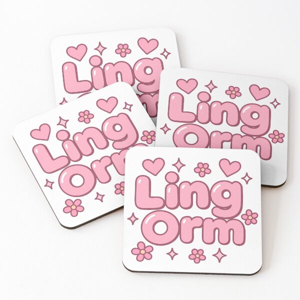 Item preview, LingOrm, Ling Ling Kwong and Orm Kornaphat Letter Design | Thai GL Couple Fan Art designed and sold by Item Geeks.