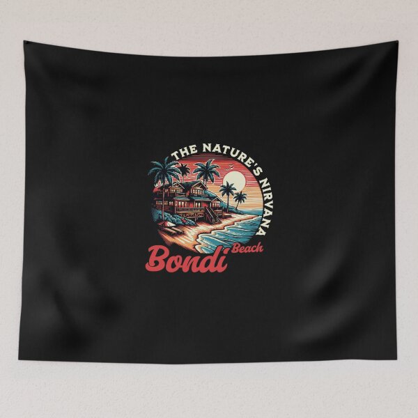 Item preview, THE NATURE'S NIRVANA - BONDI BEACH - Australian Classic T-shirt designed and sold by J4mgr3m4r.