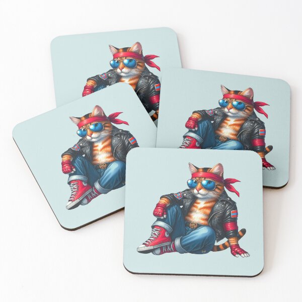Item preview, Action Cat - Paws of Fury designed and sold by CAutumnTrapp.