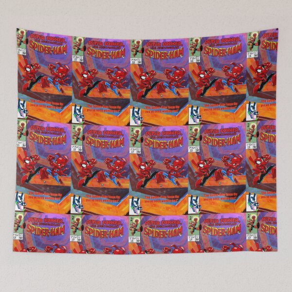 Item preview, Spider-Ham Team Up! Comic Book Cover Art  designed and sold by TDFSpiderHam.