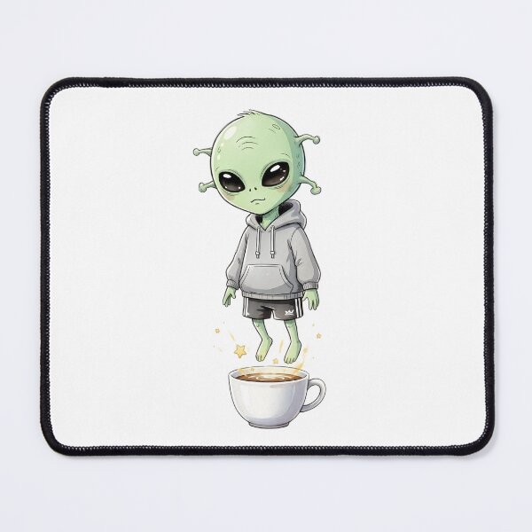Item preview, Caffeination Spell: Activated! – Funny Magical Alien Coffee Design designed and sold by EverStitchStudio ★★★★★.