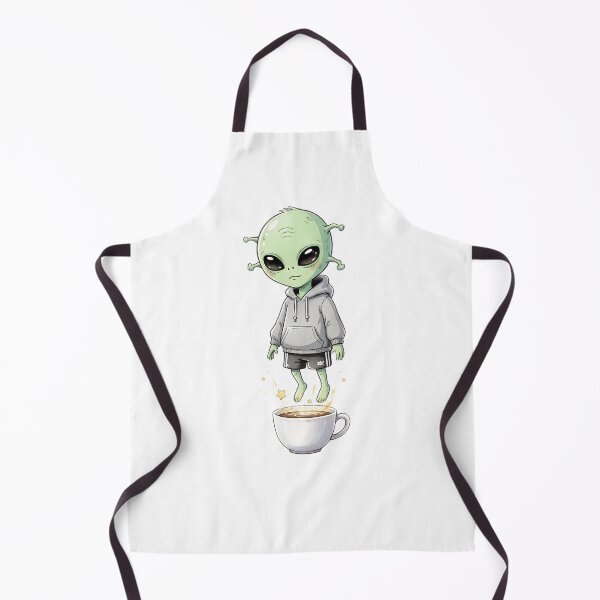 Item preview, Caffeination Spell: Activated! – Funny Magical Alien Coffee Design designed and sold by EverStitchStudio ★★★★★.