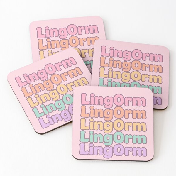 Item preview, LingOrm Rainbow Stacked Letter Design | Thai GL Couple Fan Art  designed and sold by Item Geeks.