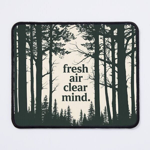 Item preview, Fresh Air Clear mind designed and sold by RisingWolfStudio.