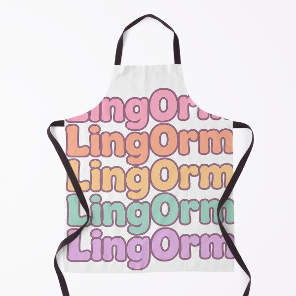Item preview, LingOrm, Ling Ling Kwong and Orm Kornaphat Rainbow Stacked Letter Design | Thai GL Couple designed and sold by Item Geeks.