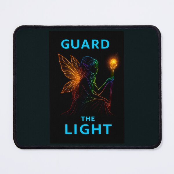 Item preview, The Neon Fairy-Guard the Light designed and sold by Brickroad Dsigns.