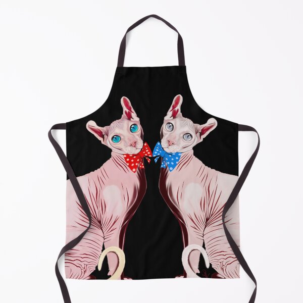Item preview, Vintage twin kitten wearing bows stickers designed and sold by Rhapsodic1290.