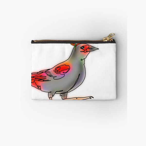 Item preview, Ruby the Red-Winged Blackbird in reindeer antlers – animalzinhats designed and sold by Ashley’sAnimalz.