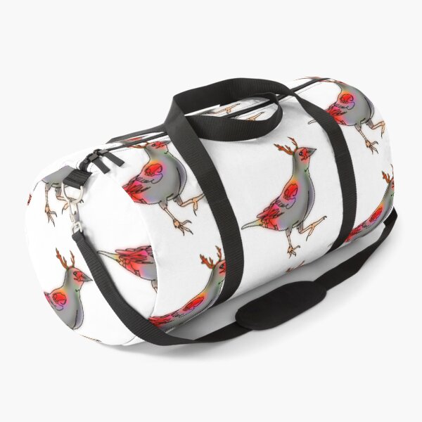 Item preview, Ruby the Red-Winged Blackbird in reindeer antlers – animalzinhats designed and sold by Ashley’sAnimalz.