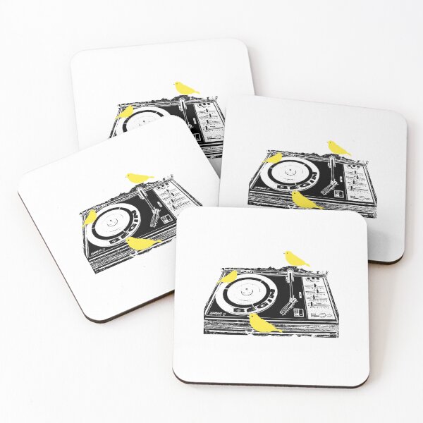 Item preview, Turntable Canaries  designed and sold by RoydonRoadTees.